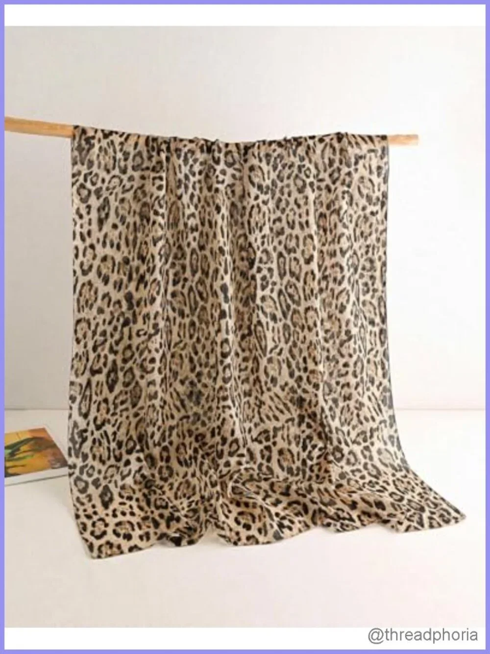 100% Mulberry Silk Scarf Women 69x43 Lightweight Large Floral Shawl Wrap
